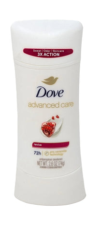 Dove Advanced Care Antiperspirant Solid Revive 2.6 oz