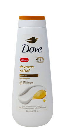 Dove Dryness Relief Jojoba Oil Body Wash 20 oz