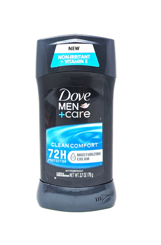 Dove Men + Care 72H Protection Solid Antiperspirant Clean Comfort 2.7 oz.jpg
