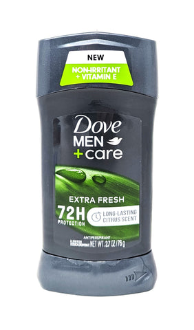 Dove Men + Care 72H Protection Solid Antiperspirant Extra Fresh 2.7 oz