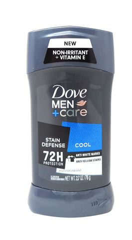 Dove Men + Care 72hr Stain Defense Antiperspirant Solid Cool 2.7 oz
