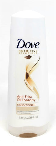 Dove Nutritive Solutions Anti-Frizz Oil Therapy Conditioner 12 oz