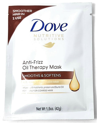 Dove Nutritive Solutions Anti-Frizz Oil Therapy Mask 1.5 oz