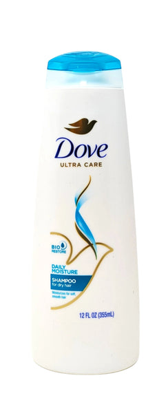Dove Ultra Care Daily Moisture Shampoo for Dry Hair 12 oz