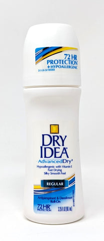 Dry Idea AdvancedDry Antiperspirant Deodorant Roll On Regular 3.25 oz