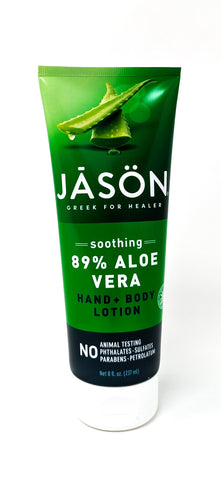 Jason Soothing 89% Aloe Vera Hand + Body Lotion 8 oz