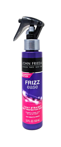 John Frieda Frizz Ease 3 Day Straight Heat Protection Spray 3.5 oz