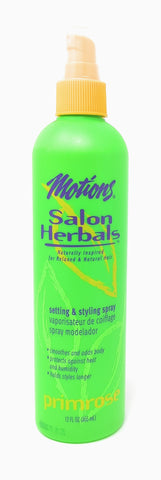 Motions Salon Herbals Setting & Styling Spray 12 oz.