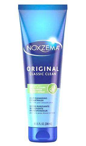 Noxzema Deep Cleansing Cream Wash Original Classic Clean 8 oz