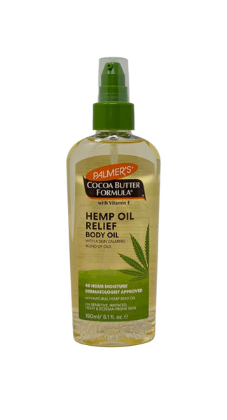 Palmer's Cocoa Butter Formula Hemp Oil Relief Body Oil 5.1 oz