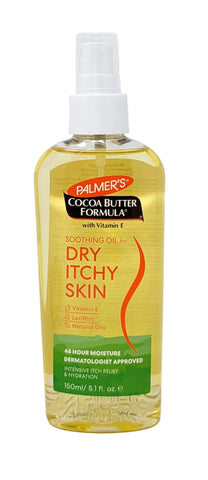 Palmer's Cocoa Butter Formula Soothing Oil for Dry Itch Skin 5.1 oz.