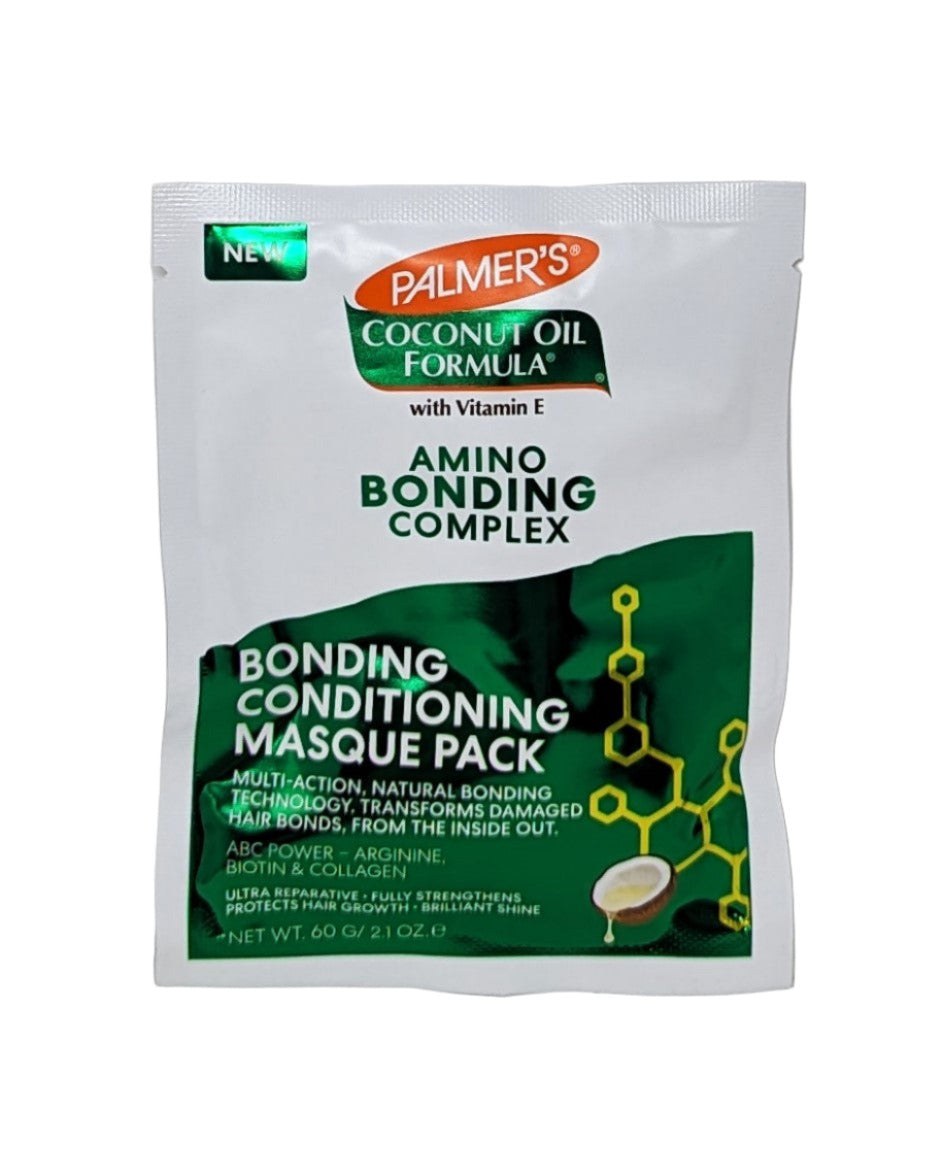 palmer's coconut oil formula protein pack Palmer's Coconut Oil Formula Amino Bonding Complex Conditioning Masque Pack 2.1oz/ 60g