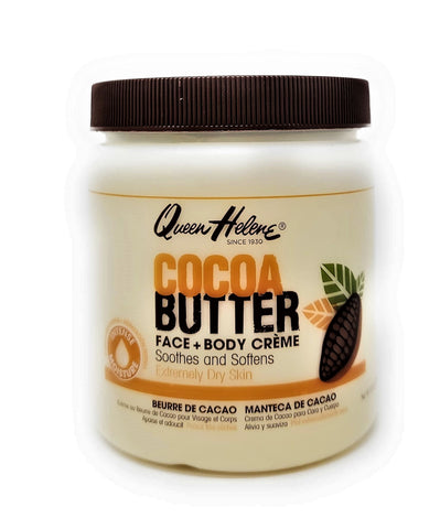Queen Helene Cocoa Butter Face + Body Creme 15 oz