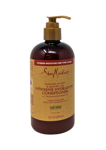 Shea Moisture Intensive Hydration Conditioner Manuka Honey & Mafura Oil 13 oz