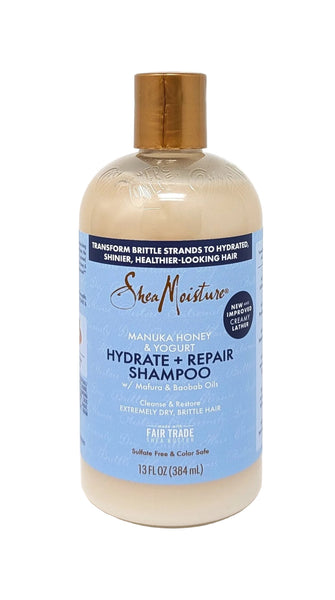 Shea Moisture Manuka Honey & Yogurt Hydrate + Repair Shampoo 13 oz
