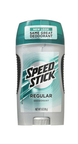 Speed Stick Deodorant Solid Regular 3 oz