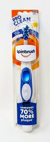 Spinbrush Pro Clean Dual Action Powered Toothbrush Soft 1 ea