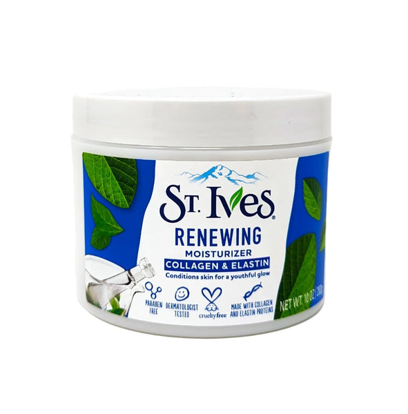 St. Ives Renewing Moisturizer Collagen & Elastin 10 oz