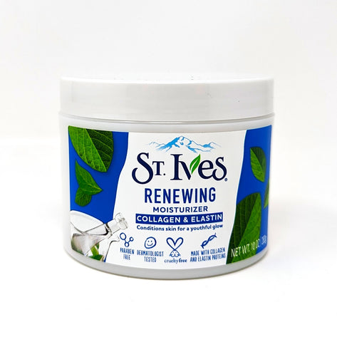 St. Ives Renewing Moisturizer Collagen & Elastin 10 oz