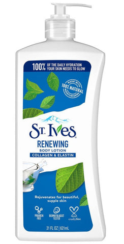 St. Ives Skin Renewing Body Lotion Collagen Elastin 21 oz