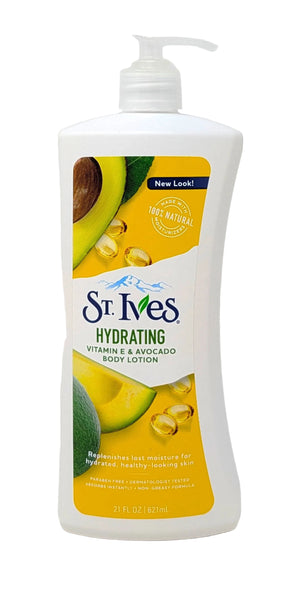 St. Ives Hydrating Vitamin E & Avocado Body Lotion 21 oz
