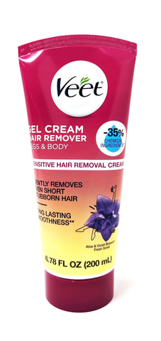 Veet Gel Cream Hair Remover Legs & Body 6.78 oz