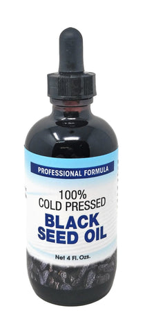 Professional Formula Biotin 100% Cold Pressed Black Seed Oil 4 oz