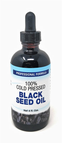 Professional Formula Biotin 100% Cold Pressed Black Seed Oil 4 oz