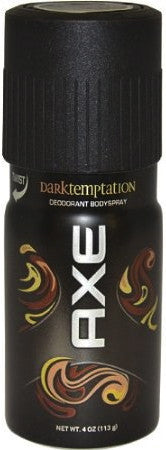 Axe Deodorant Body Spray Dark Temptation 4 oz.