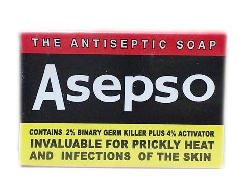 Asepso Antiseptic Soap Net Wt. 80 g