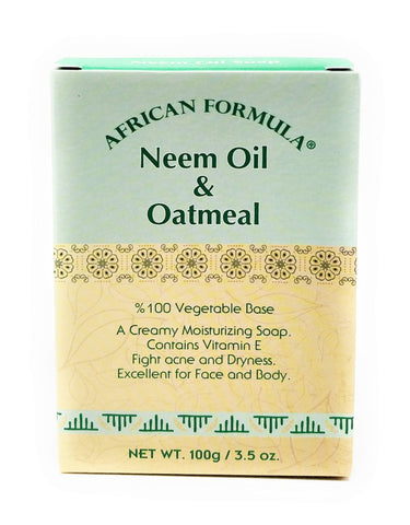 African Formula Neem Oil & Oatmeal Soap 3.5 oz