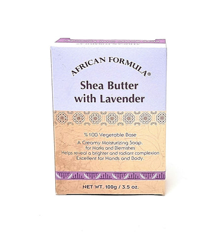 African Formula Shea Butter with Lavender Soap 3.5 oz