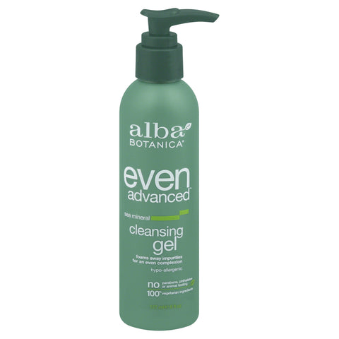 Alba Botanica Even Advanced Sea Mineral Cleansing Gel 6 oz