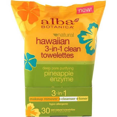 Alba Botanica Hawaiian 3-in-1 Clean Towlettes 30 ct