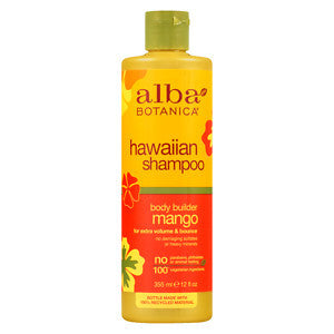 Alba Botanica Hawaiian Shampoo Body Builder Mango 12 oz