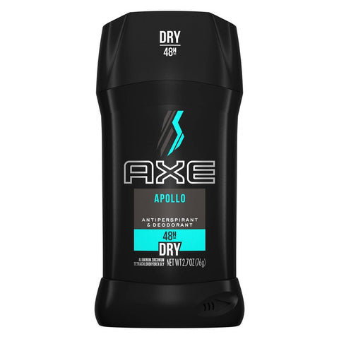 Axe Apollo Dry Antiperspirant Deodorant Solid 2.7 oz