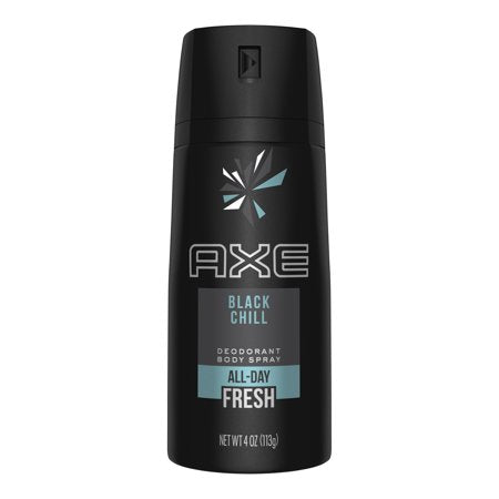 Axe Black Chill Deodorant Body Spray 4 oz
