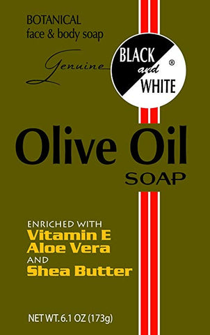 Black & White Olive Oil Soap 6.1 oz