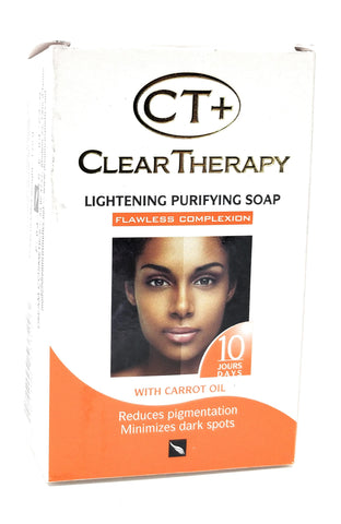CT+ Clear Therapy Lightening Purifying Soap With Carrot Oil 175 g
