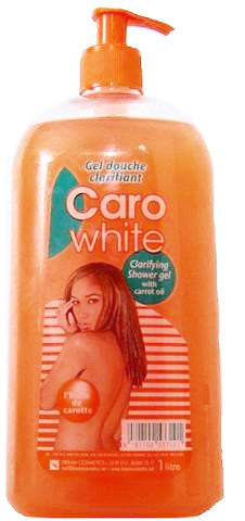 Caro White Lightening Shower Gel with Carrot Oil 1 litre