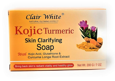 Clair White Kojic Turmeric Skin Clarifying Soap 7 oz