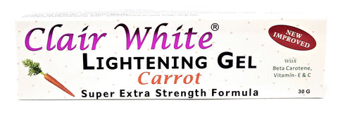 Clair White Lightening Gel Carrot 1 oz