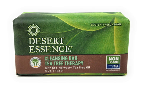 Desert Essence Cleansing Bar Tea Tree Therapy 5 oz