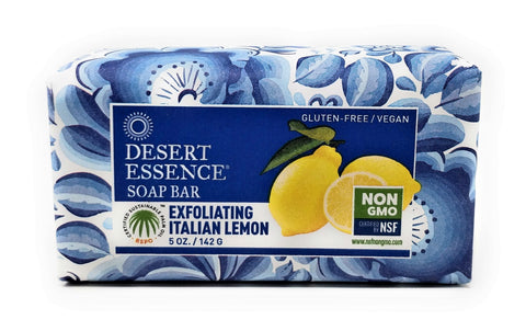 Desert Essence Soap Bar Exfoliating Italian Lemon 5 oz