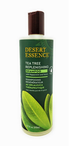 Desert Essence Tea Tree Replenishing Shampoo 12.7 oz