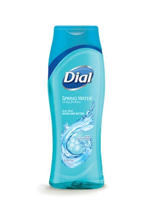 Dial Spring Water Body Wash Removes Bacteria 16 oz