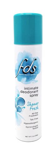 FDS Intimate Deodorant Spray Shower Fresh 2 oz