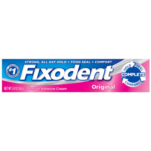 Fixodent Original Denture Adhesive Cream 2.4 oz