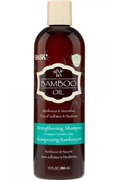 Hask Bamboo Oil Strengthening Shampoo 12 oz
