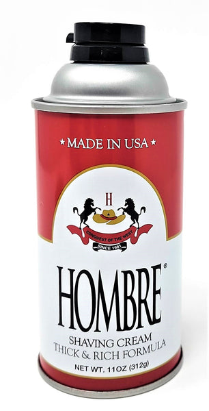 Hombre Shaving Cream Thick & Rich Formula 11 oz